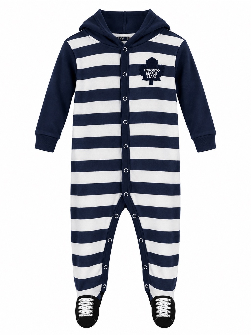 Size 18 Months Squirt Squad Toronto Maple Leafs Hooded Footed Sleeper